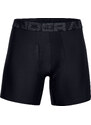 Boxerky Under Armour Tech 6In 2 Pack Black