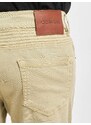 Rocawear Straight Fit Jeans Quilted Khaki