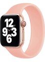 Crested Navlékací silikonový řemínek pro Apple Watch 42, 44 a 45 mm růžový