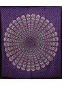 Indie Mandala velká Barmere fialová