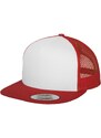 Flexfit Klasický Trucker červený/wht/červený