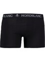 Nordblanc Černé pánské bavlněné boxerky FIERY