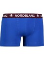 Nordblanc Modré pánské bavlněné boxerky FIERY