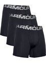 Under Armour UA Charged Cotton 6in 3 Pack Black