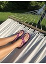 Gumbies Sandále Slingback Purple