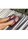 Gumbies Sandále Slingback Purple