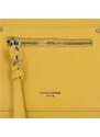 Dámská kabelka listonoška David Jones žlutá 6267-1