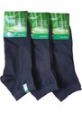 Ventuno trade Nízké ponožky s bambusovým vláknem Černé 3ks 70,-