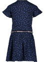 NONO Dívčí kombinované šaty modré Ocean