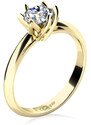 Couple Zlatý dámský prsten Lucille 6814240-0-57-1 Velikost prstenu: 53
