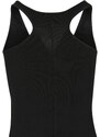 URBAN CLASSICS Ladies Long Racer Back Dress - black