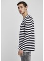 URBAN CLASSICS Regular Stripe LS - white/black