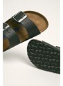 Kožené pantofle Birkenstock Arizona 752483-BLACK