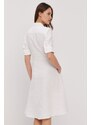 Šaty Lauren Ralph Lauren bílá barva,