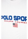 Dětské tričko Polo Ralph Lauren bílá barva