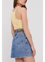Džínová sukně Pepe Jeans mini, jednoduchá