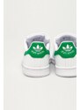Dětské boty adidas Originals bílá barva, FX7519