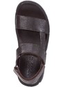 Kožené sandály Geox U XAND 2S B pánské, hnědá barva, U15BGB0003CC6003