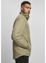 UC Men Stand Up Collar Pull Over Jacket khaki