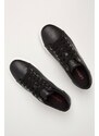 Boty Levi's černá barva, na plochém podpatku