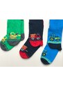 Maximo Chlapecké ponožky s autíčky barevné (3 páry)