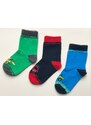 Maximo Chlapecké ponožky s autíčky barevné (3 páry)
