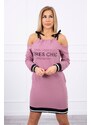 Kesi Mikinové šaty Tres tmavě růžové Barva: Růžová, Velikost: One size