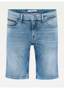 Tommy Hilfiger Tommy Jeans pánské světle modré džínové kraťasy SCANTON SLIM DENIM SHORT HLBS