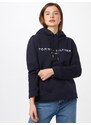 TOMMY HILFIGER Mikina marine modrá / noční modrá / červená / bílá