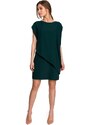 Style S262 Vrstvené šaty - zelené