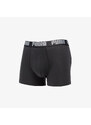 Boxerky Puma 2 Pack Basic Boxers Dark Gray/ Melange