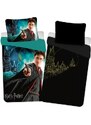 Setino Bavlněné ložní povlečení Harry Potter - se svítícím efektem - 100% bavlna - 70 x 90 cm + 140 x 200 cm