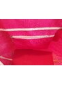 The Spirit of OM nákupní jutová taška s mandalou - růžová