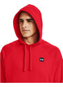 Pánská mikina Under Armour Rival Fleece Hoodie Red/ Onyx White