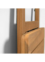 Akátový balkonový stůl Kave Home Amarilis 40 x 42 cm