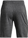 Pánské kraťasy Under Armour Rival Terry Short Pitch Gray Full Heather/ Onyx White