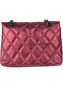 Kožená kabelka crossbody Pierre Cardin 4216 Rossa Laminato červená