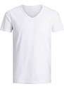 Jack&Jones Pánské triko JJEBASIC Stretch Fit 12059219 OPT WHITE XXL