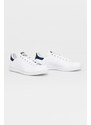 Boty adidas Originals Stan Smith bílá barva, na plochém podpatku, H68621