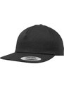 Flexfit Nestrukturovaný 5panelový Snapback černý