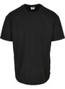 UC Men Zakřivené oversized tričko z organické bavlny, 2 balení černá+černá
