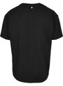 UC Men Zakřivené oversized tričko z organické bavlny, 2 balení černá+černá