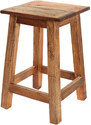 Moebel Living Masivní mahagonová stolička Jakr 45 cm