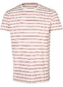 Brunotti Pánské tričko Tim-Twin-Stripe Bílá