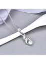 OLIVIE Svatební stříbrný náhrdelník 5139