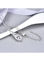 OLIVIE Svatební stříbrný náhrdelník 5139