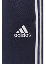 Kalhoty adidas GK8823 pánské, tmavomodrá barva, s aplikací