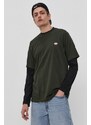 Tričko Dickies pánské, zelená barva, hladké, DK0A4XDBOGX-OLIVEGREEN