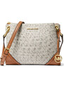 Michael Kors Kabelka Nicole Large Logo Crossbody Bag Vanilla