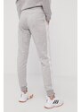 Kalhoty adidas GM8735 dámské, šedá barva, s aplikací